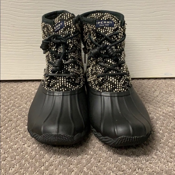 used sperry duck boots